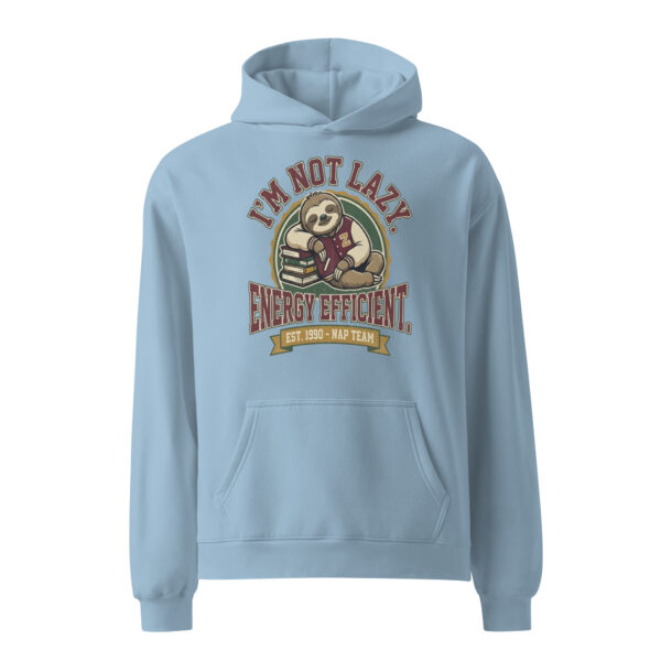 Unisex oversized hoodie Vintage College Style Graphic