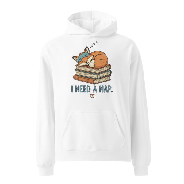 Unisex oversized hoodie Vintage College Style Graphic