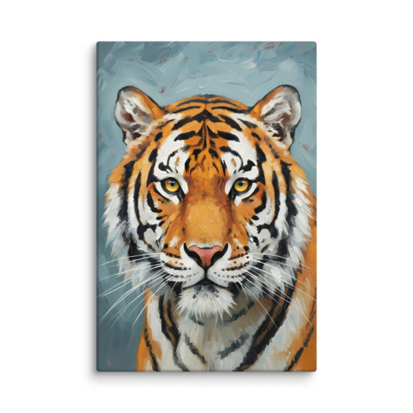 Tiger Wall Art Print, Majestic Tiger Painting, Wildlife Animal Artwork, Modern Jungle Decor, Big Cat Wall Art for Living Room, Office or Bedroom