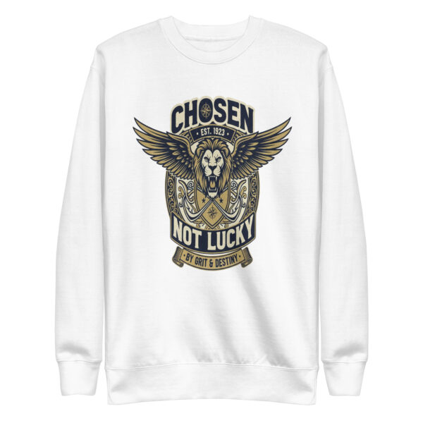 Unisex Premium Sweatshirt Vintage College Style Graphic