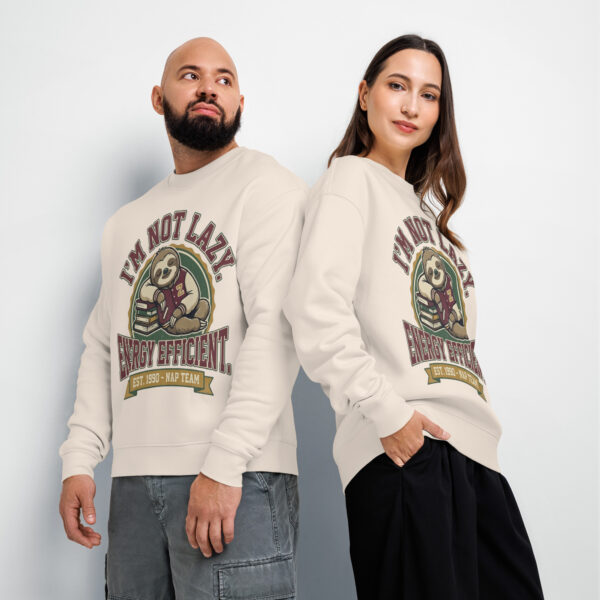 Unisex relax crew neck sweatshirt Vintage College Style Graphic